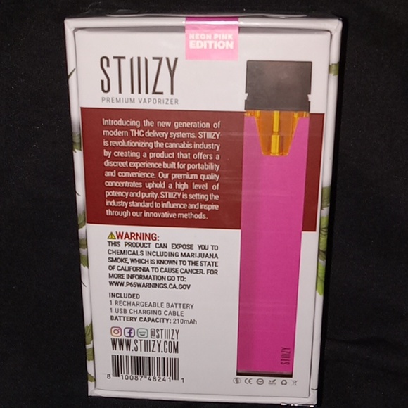STIIIZY starter kit"NEON PiNK Limited Edition"SEALED🆕NIB. - Picture 7 of 7